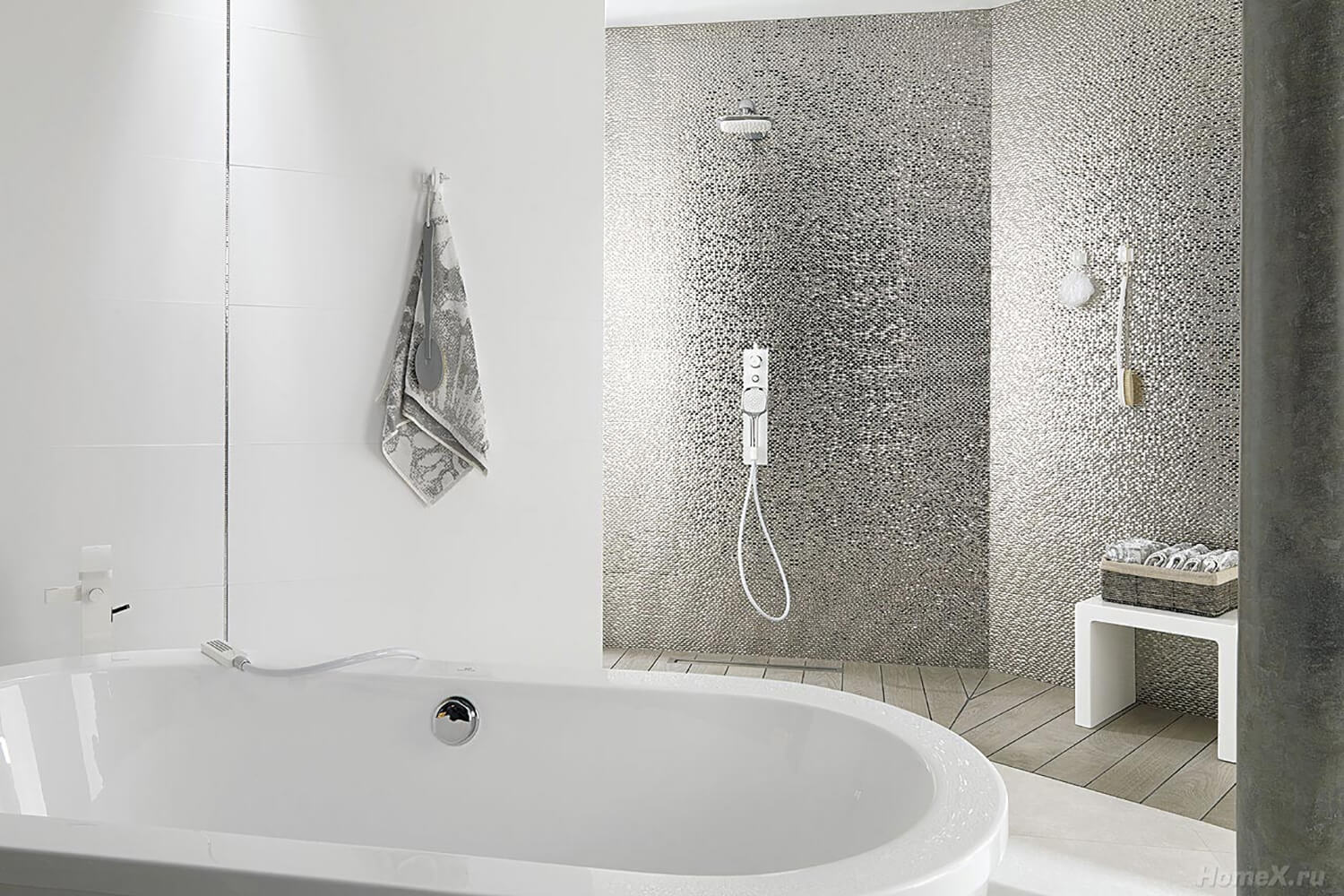 ванная серебристого цвета. ванна серебристого цвета. ванна серебристого цвета. ванная в стиле гламур. ванная белая с серебром.