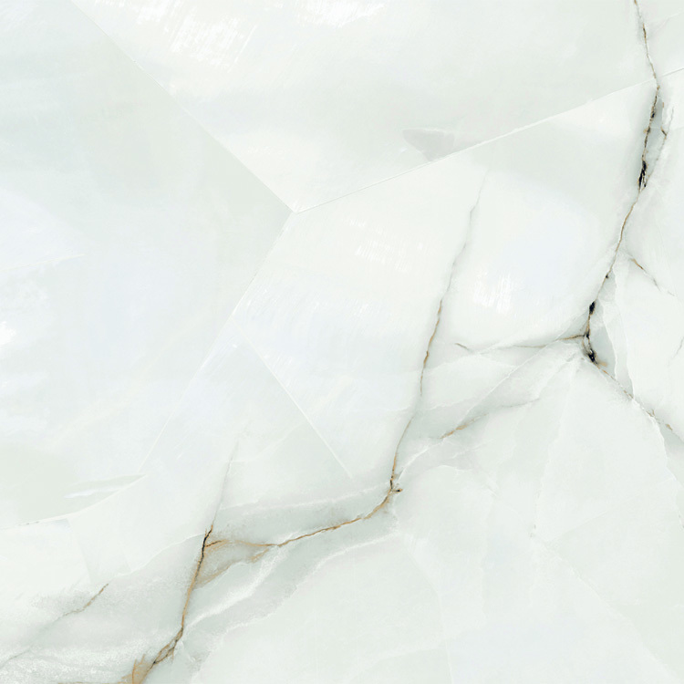 Керамогранит ITC Ariston Onyx White Sugar, 60x60, под оникс, цвет белый ...