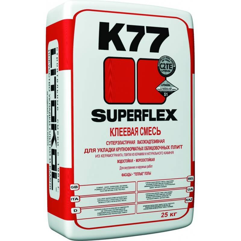 Клеевая смесь Superflex K77 (25 кг)