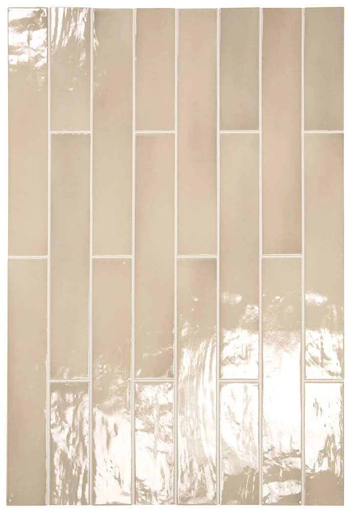 Настенная плитка Equipe Manacor Beige Argile, 6.5x40, под майолику ...