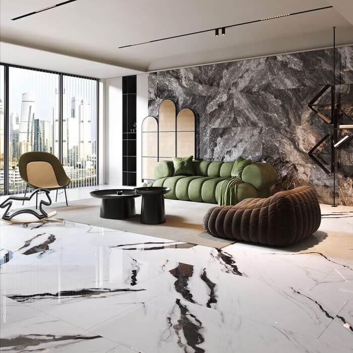 Керамогранит ARTCER Libera Merci Grey 9 mm POLI 60x120 купить в