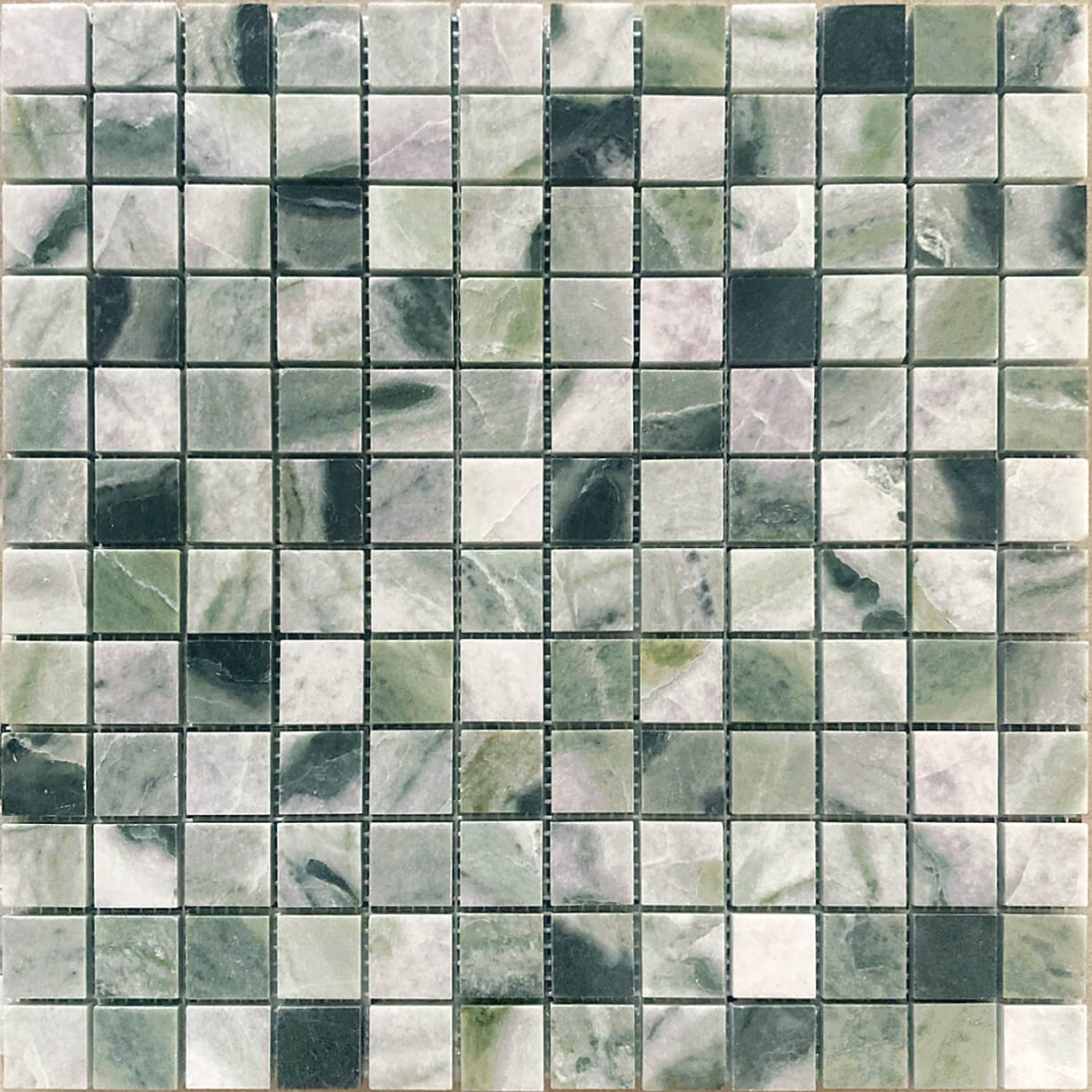 Мозаика LeeDo Pietrine Onice Verde oliva Pol, 29.8x29.8, под оникс ...