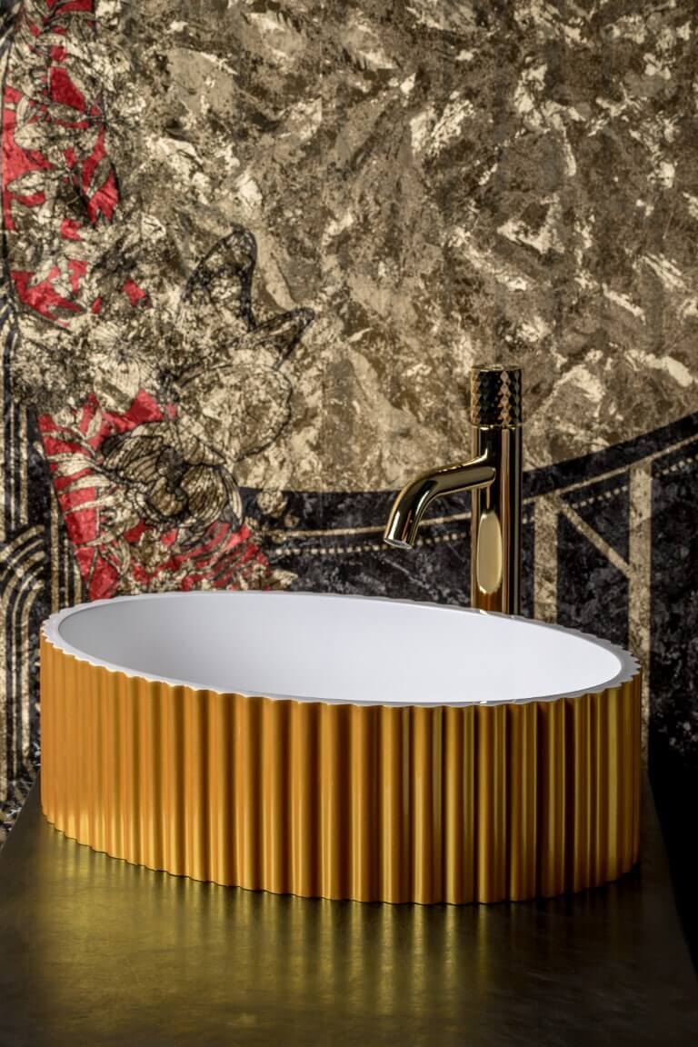 Раковина накладная Boheme Monaco 878-G купить в Москве.
