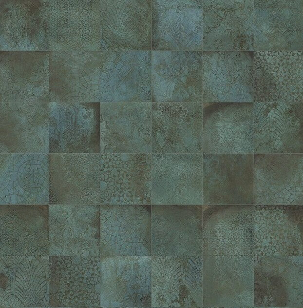 Caesar Ceramiche Alchemy Mint Deco 60x60 ID 479006 - 1