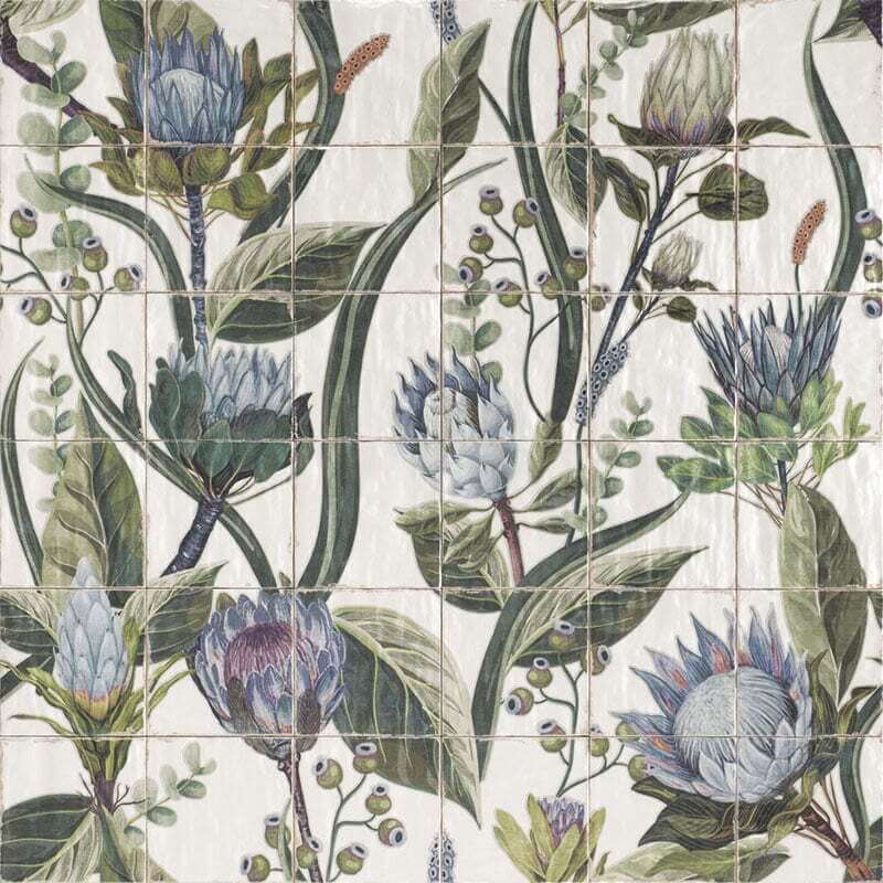 Mainzu Cinqueterre Mural Protea 120x120 ID 456152 - 1