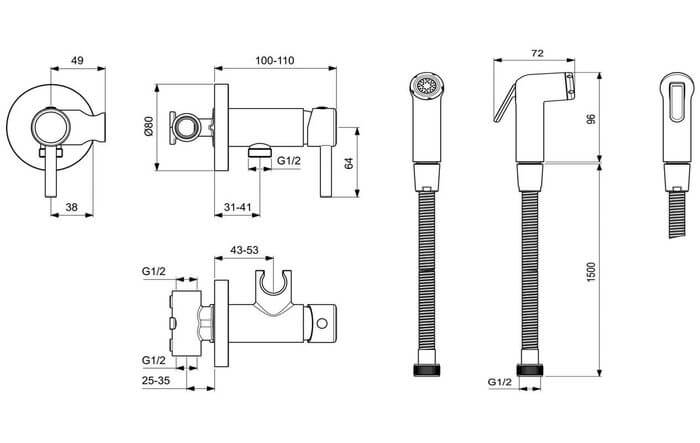 Soporte De Pared Fijo Para TV De 32"-85