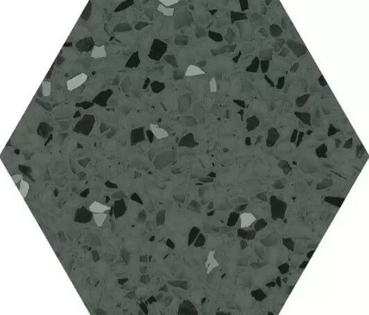 Ecoceramic Inspire Grey Hex 20x24 ID 479565 - 1