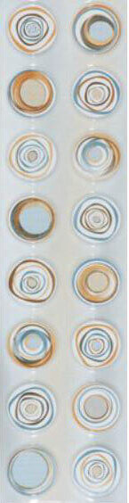 Mayolica Iris Circles Decor 20x80 ID 187731 - 1