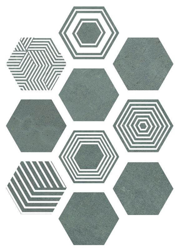 ITT Ceramic Pier17 Turquoise 23.2x26.7 ID 380106 - 1