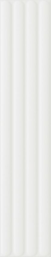 DNA Tiles Plinto Out White Matt 10.7x54.2 ID 506721 - 1