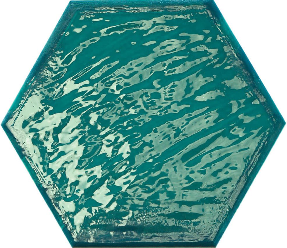 Prissmacer Rain Aquamarine Hex 19.8x22.8 ID 511992 - 1