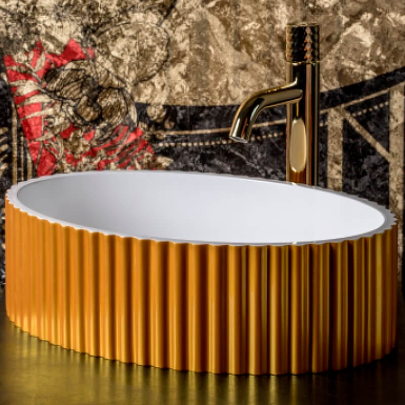 Раковина накладная Boheme Monaco 878-G купить в Москве.