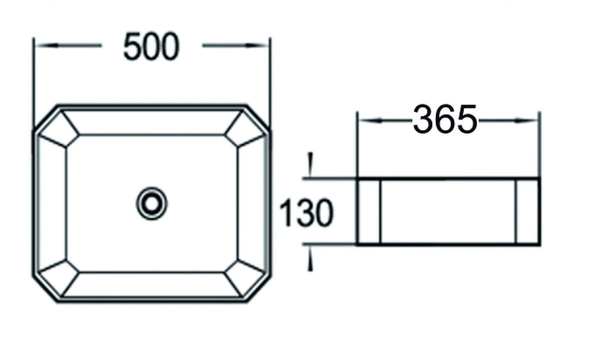 Раковина накладная SantiLine SL-1013 купить в Москве.