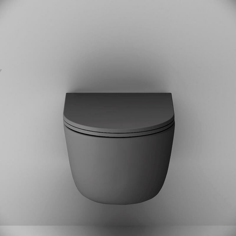 Унитаз подвесной Damixa Sirius DX86C1700MBSC купить в Москве.
