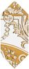 Kerama Marazzi Алмаш 1 жёлтый 14x34 ID 462132