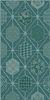 Azori Devore Indigo Geometria 31.5x63 ID 414054