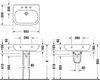 Раковина подвесная Duravit D-Code - 4