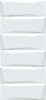 Cersanit Evolution Кирпичи Белый Рельеф 20x44 ID 455873