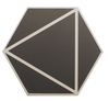 DNA Tiles Fancy Lines Graphite 20x23 ID 468693