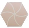 DNA Tiles Fancy Waves Pink 20x23 ID 468695
