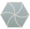 DNA Tiles Fancy Waves Blue 20x23 ID 468698