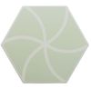 DNA Tiles Fancy Waves Mint 20x23 ID 468696