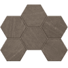 Estima Gabbro Серый GB03 Гексагон 25x28.5 непол. ID 461006