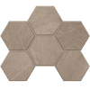 Estima Gabbro Серый GB02 Гексагон 25x28.5 непол. ID 461005