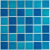 Starmosaic Homework Crackle Blue Mixed Glossy 30.6x30.6 ID 492976
