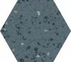 Ecoceramic Inspire Blue Hex 20x24 ID 479566