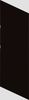 Estudio Ceramico Lloyd Black Gloss Left 5.5x19.5 ID 466611