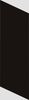 Estudio Ceramico Lloyd Black Matt Left 5.5x19.5 ID 466613