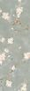 Ragno Mixed Verde Decoro Fiori di Pesco B Rett 40x120 ID 478388