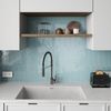 Smile Tile Picket Aqua 7.5x30 ID 560596
