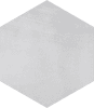 Geotiles Starkhex Argent 25.8x29 ID 310167