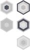 Geotiles Starkhex Starkdec Gris 25.8x29 ID 310203