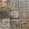 Mainzu Tin-Tile Rusty Mix 20x20 ID 398175