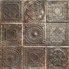 Mainzu Tin-Tile Rusty Nero 20x20 ID 398179