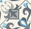 Tubadzin Unit Plus Patch White Decor 22.3x22.3 ID 437659