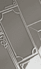 Etruria Art Deco Slate Gray 12.5x25 ID 284716