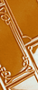 Etruria Art Deco Caramel Craquele 12.5x25 ID 284826