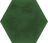 Vives Zero Hexаgono Figuli Green 15x17 ID 521074